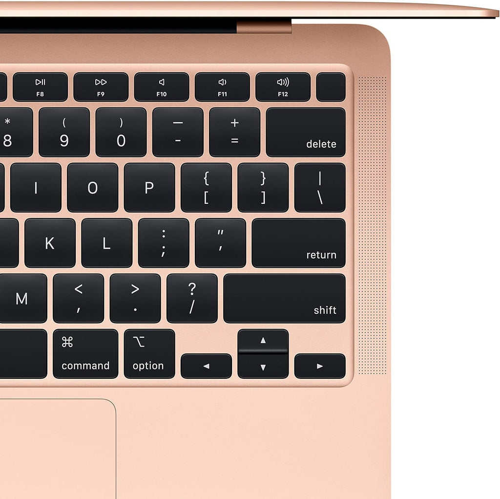MacBook Air début 2020 d'Apple avec processeur Intel Core i3 à 1,1 GHz, écran 13 pouces, 8 Go de RAM, stockage SSD de 256 Go, couleur or (reconditionné)