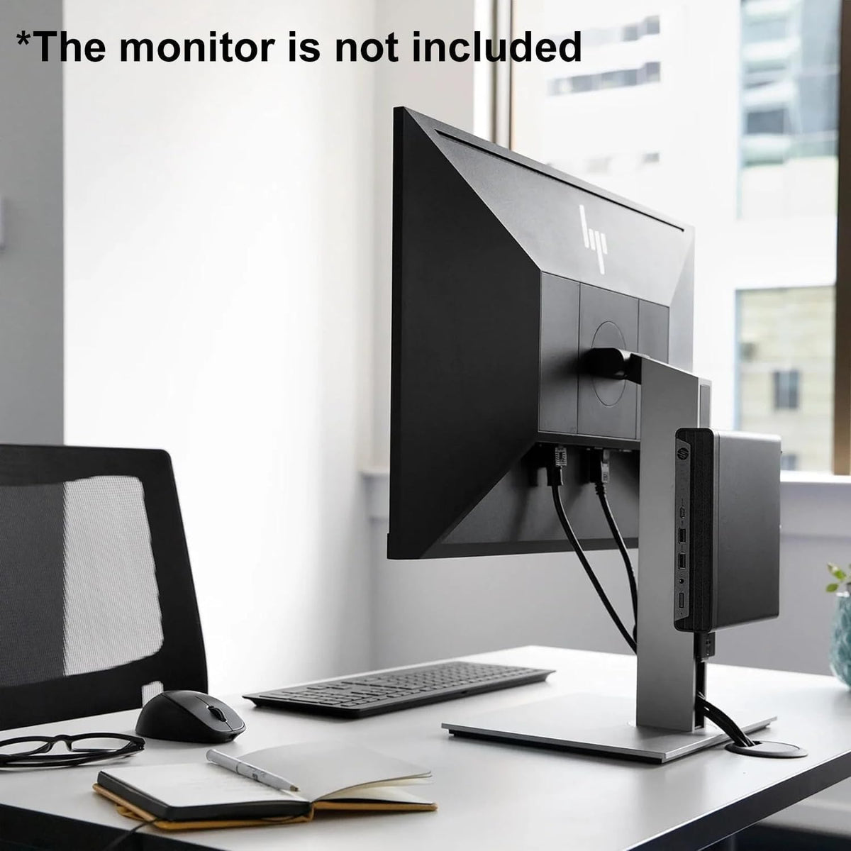 Ordinateur de bureau HP Elite Mini 800 MFF pour professionnels, processeur Intel Core i9-14900, 32 Go de RAM DDR5, SSD PCIe de 2 To, 2 ports DisplayPort, Wi-Fi 6, port RJ-45, clavier et souris doté de connectivité filaires, support inclus, Windows…