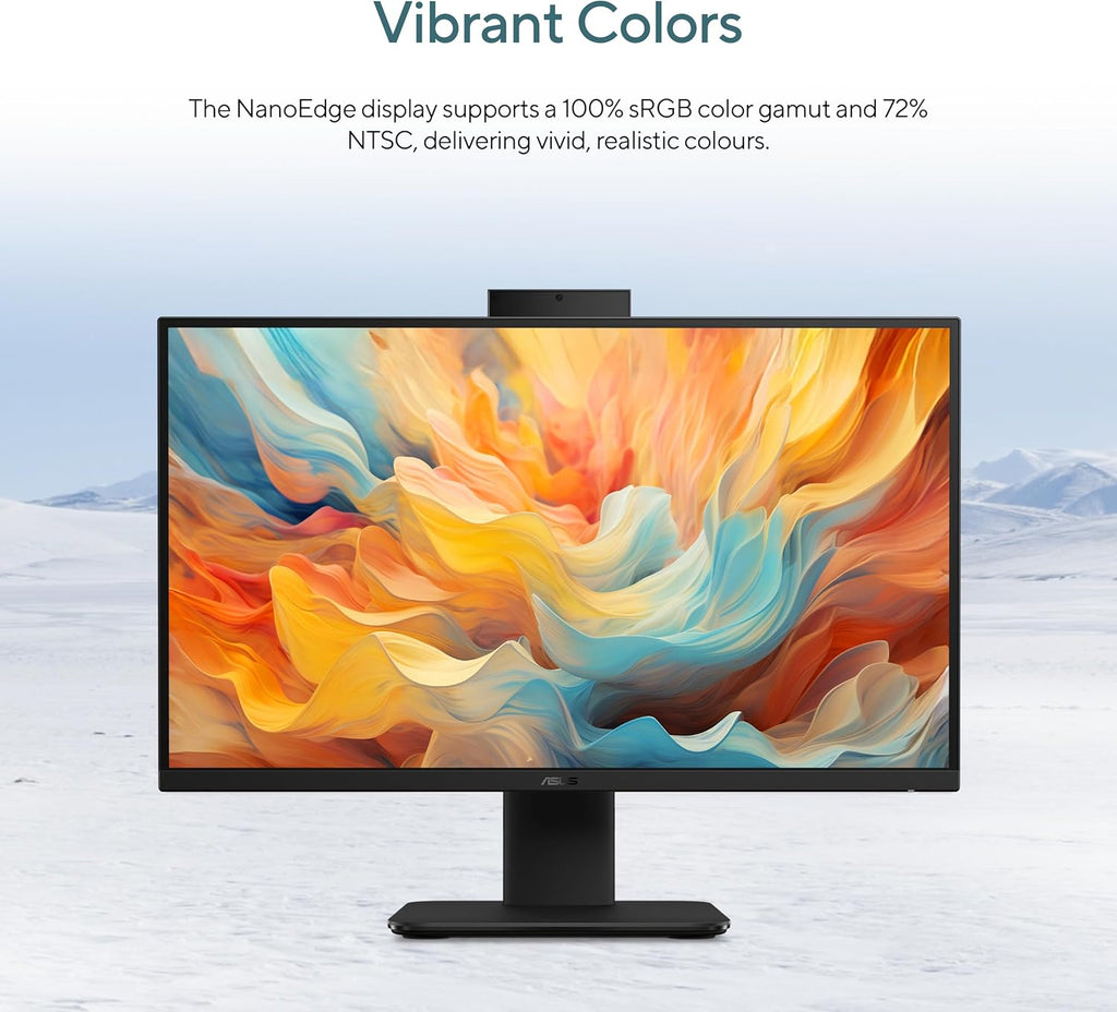 ASUS V470 Ordinateur tout-en-un 27" FHD tactile antireflet, 16 Go de RAM DDR5, SSD 1 To, Processeur Intel® Core™ i5-13420H, Windows 11 Famille, Clavier et souris doté de connectivité filaires inclus, V470VA-MS504T Noir