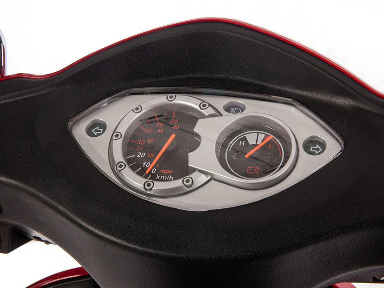 GreenStreet GreenStreet Elektromobil ?E-Mover?, 20 km/h, 25km/h, 50 km Reichweite, doté de Topcase(20 km/h)