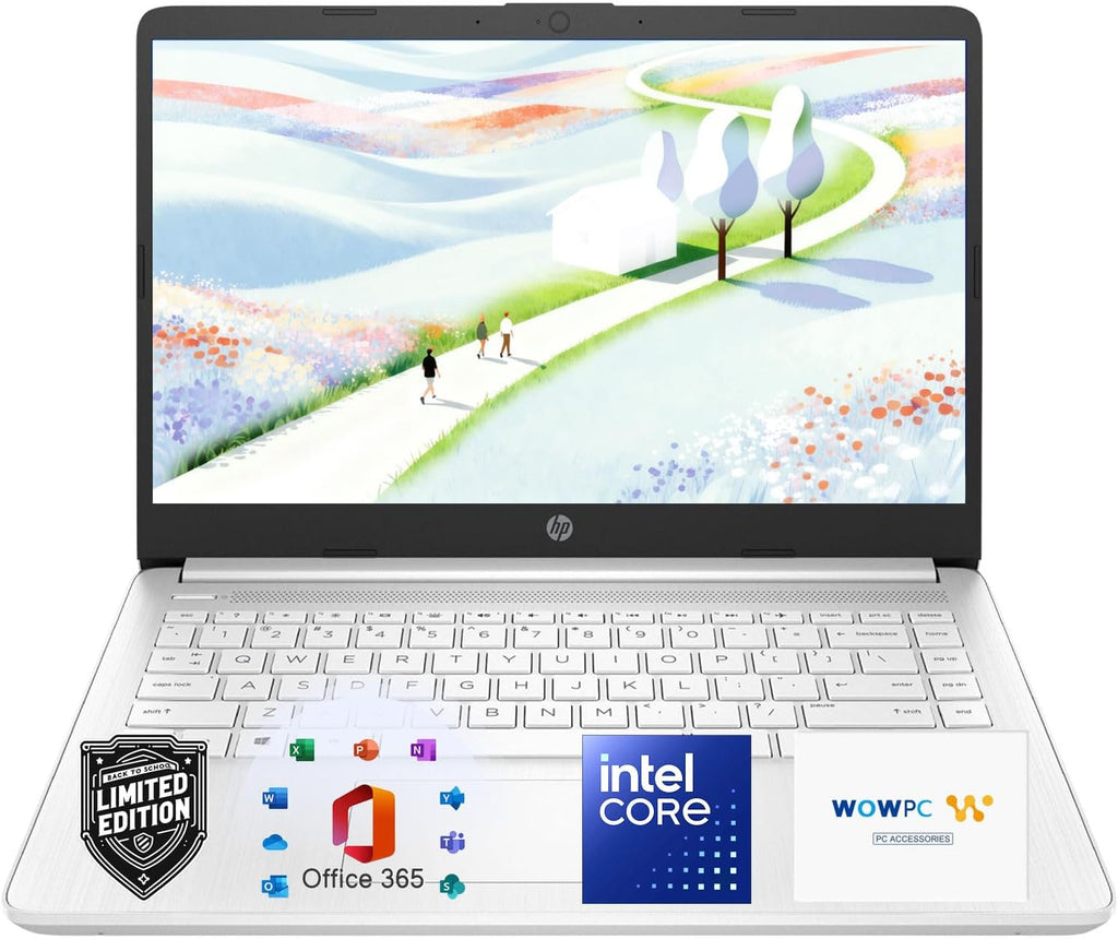 Ordinateur compact portable HP Ultrabook avec Copilot AI et Office 365 • Processeur Intel hautes performances • 16 Go de RAM • 1,6 To de stockage (576 Go SSD et 1 To OneDrive) • Windows 11 (sans écouteurs)