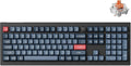 Clavier mécanique à connectivité sans fil Keychron V6 Max, Bluetooth 5.1 2,4 GHz, format QMK complet, rétroéclairage RGB, interrupteurs rouges silencieux remplaçables à chaud, compatible Mac, Windows et Linux.