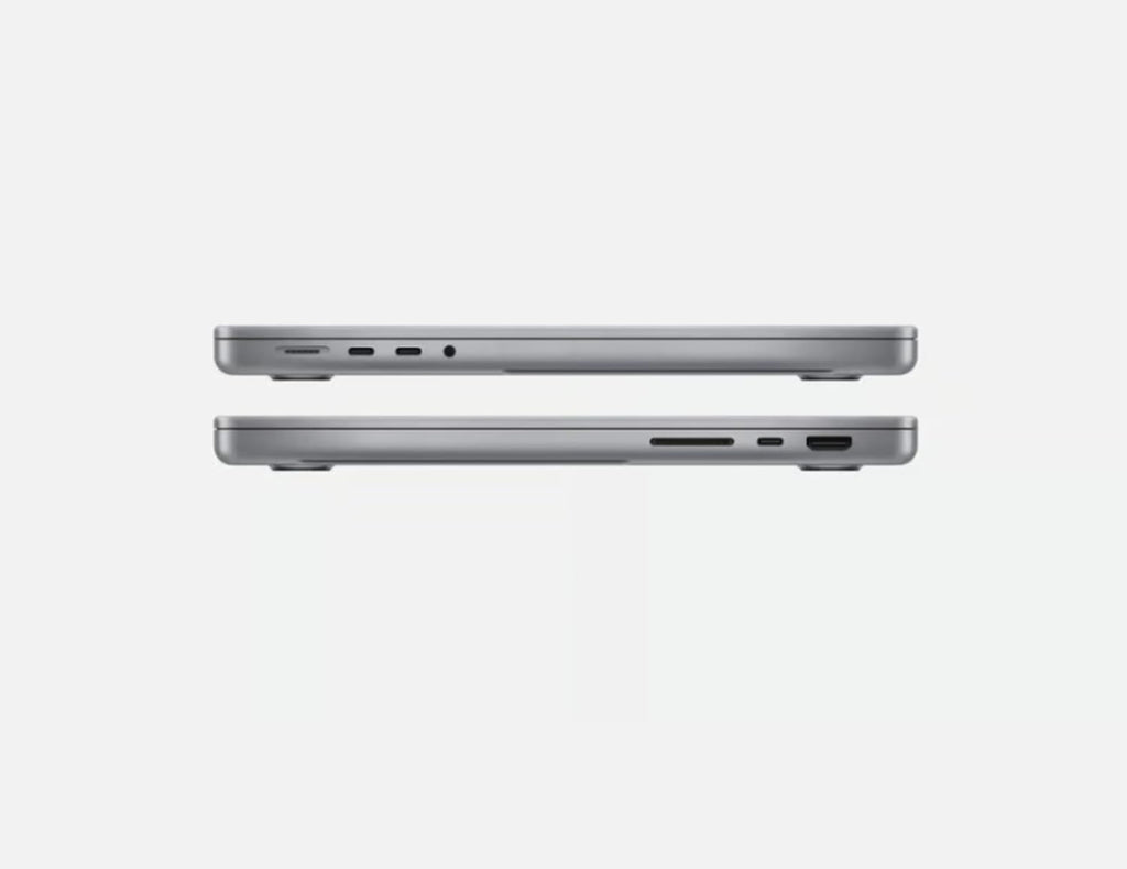 Apple MacBook Pro 2021 avec puce Apple M1 Pro (14 pouces, 16 Go de RAM, SSD de 512 Go) - Gris sidéral (Reconditionné)