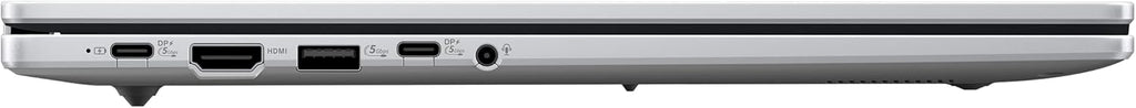 Ordinateur compact portable ASUS Chromebook CX15, écran antireflet Full HD 15,6 pouces, processeur Intel® N50, 128 Go de stockage, 8 Go de RAM, ChromeOS, gris pur, CX1505CTA-AS88F-PG