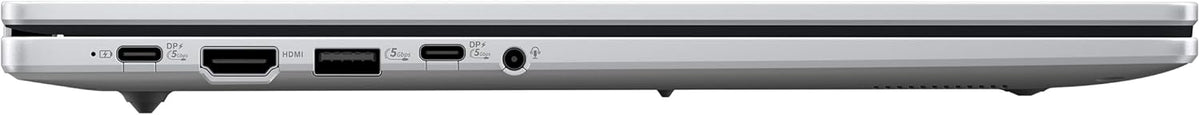 Ordinateur compact portable ASUS Chromebook CX15, écran antireflet Full HD 15,6 pouces, processeur Intel® N50, 128 Go de stockage, 8 Go de RAM, ChromeOS, gris pur, CX1505CTA-AS88F-PG