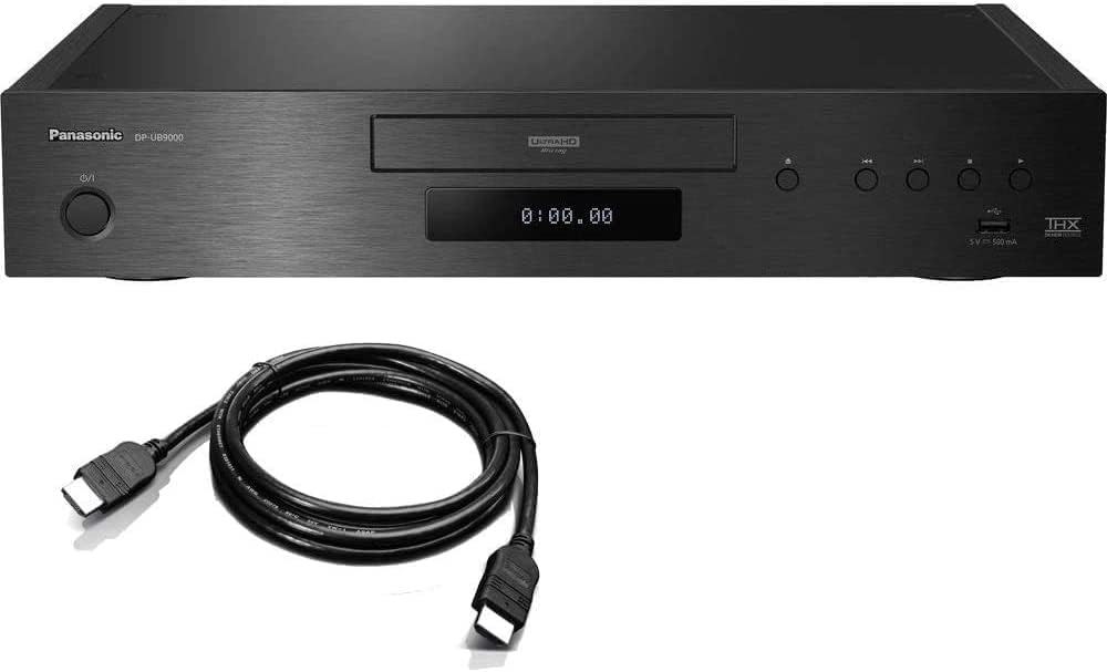 Lecteur Blu-ray 4K Ultra HD DP-UB9000P-K multizone doté de OREI - 4K UHD - Wi-Fi - PAL/NTSC - 110 V uniquement - Tension américaine