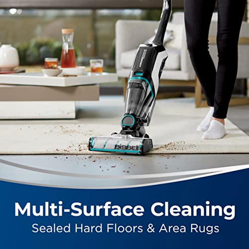 Aspirateur et serpillère tout-en-un à connectivité sans fil BISSELL CrossWave Max pour surfaces humides et sèches