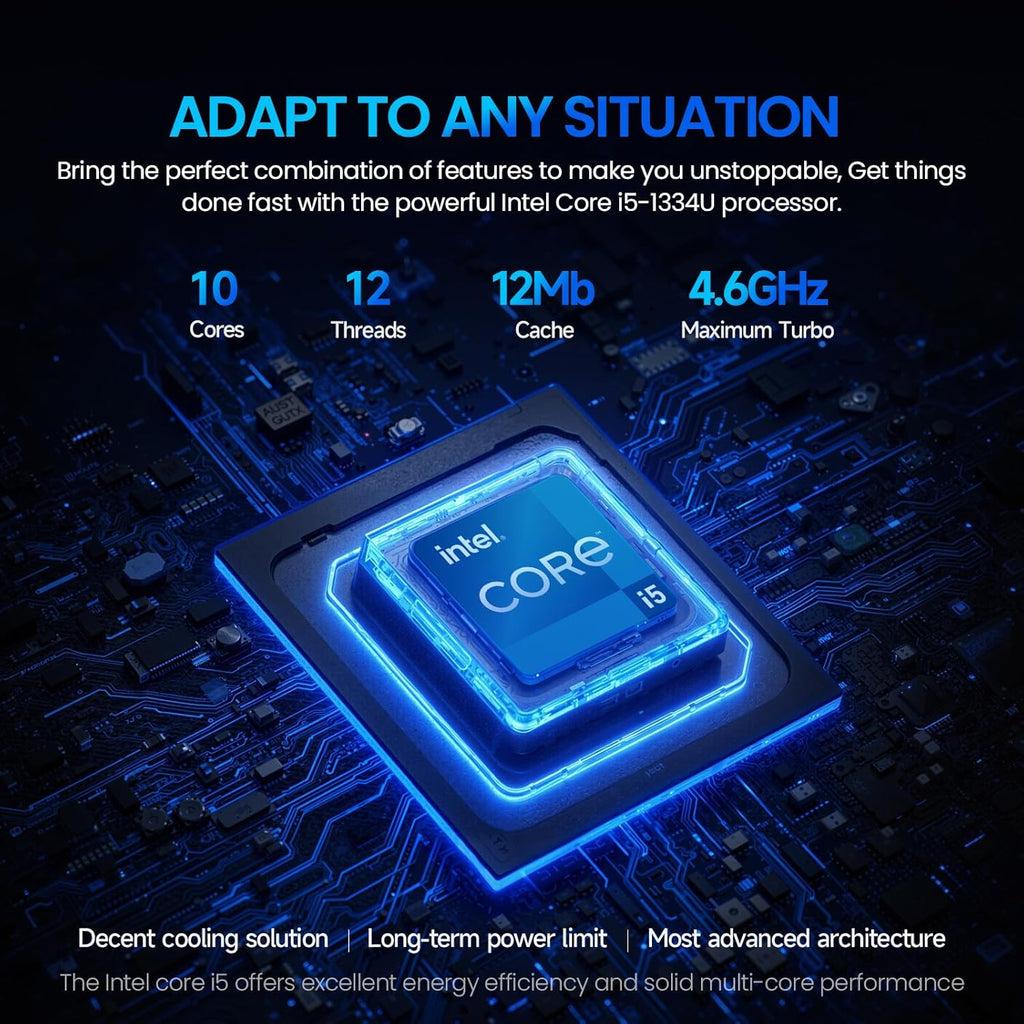 Ordinateur compact portable HP 15 pouces tactile FHD IPS, idéal pour les étudiants et les professionnels, processeur Intel Core i5 à 10 cœurs de 13e génération (supérieur à l'i7-1255U), Windows 11 Pro, pavé numérique, argent, 8 Go de RAM, SSD de 512