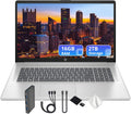 Ordinateur compact portable HP 17,3" FHD IPS antireflet, processeur Intel 7-150U, 16 Go de RAM, 2 To de stockage (SSD 1 To et station d'accueil 1 To), carte graphique Intel, pavé numérique, Wi-Fi 6, webcam 1080p, charge rapide, Windows 11 Famille