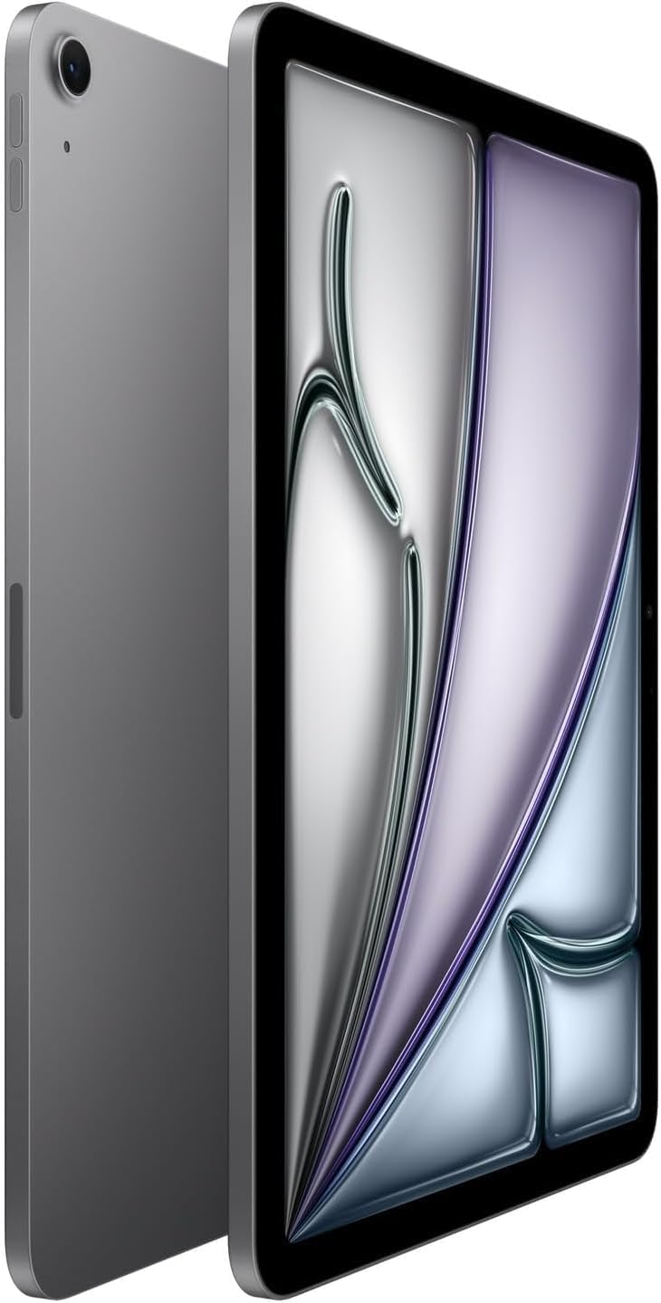 iPad Air 2025 d'Apple dotée de puce Apple M3 (11 pouces Wi-Fi + Cellular 128 Go) - Gris sidéral (Reconditionné Premium)