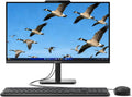 Ordinateur de bureau tout-en-un Lenovo IdeaCentre 24 pouces pour le télétravail : 16 Go de RAM DDR4, SSD PCIe de 512 Go, processeur Intel, Office 365 à vie pour le Web, écran FHD, Wi-Fi 6, Bluetooth 5.2, RJ-45, HDMI, noir ébène, Windows 11H