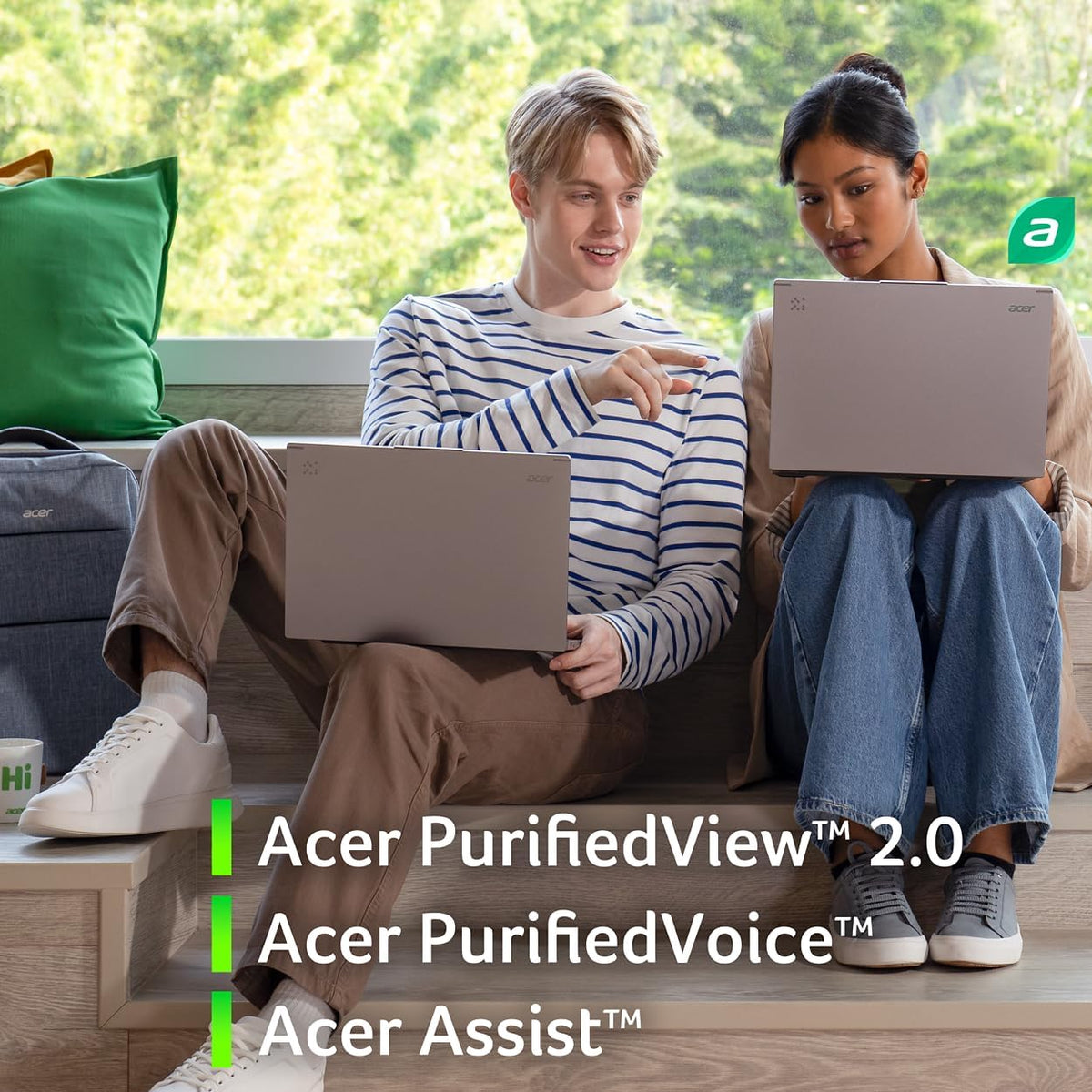 PC Acer Aspire 14 AI Copilot+ | Écran 14" WUXGA | Processeur Intel Core Ultra 5 226 V | NPU : jusqu'à 40 cœurs - GPU : jusqu'à 53 cœurs | Intel ARC 130 V | 16 Go LPDDR5X | SSD 512 Go | Wi-Fi 6E | A14-52M-51S1