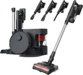 Aspirateur balai à connectivité sans fil Yeedi C12, robot laveur de sols et serpillère tout-en-un, doté de double vidage automatique, aspiration de 10 000 Pa et brosse ZeroTangle légère pour sols durs, tapis et poils d'animaux.