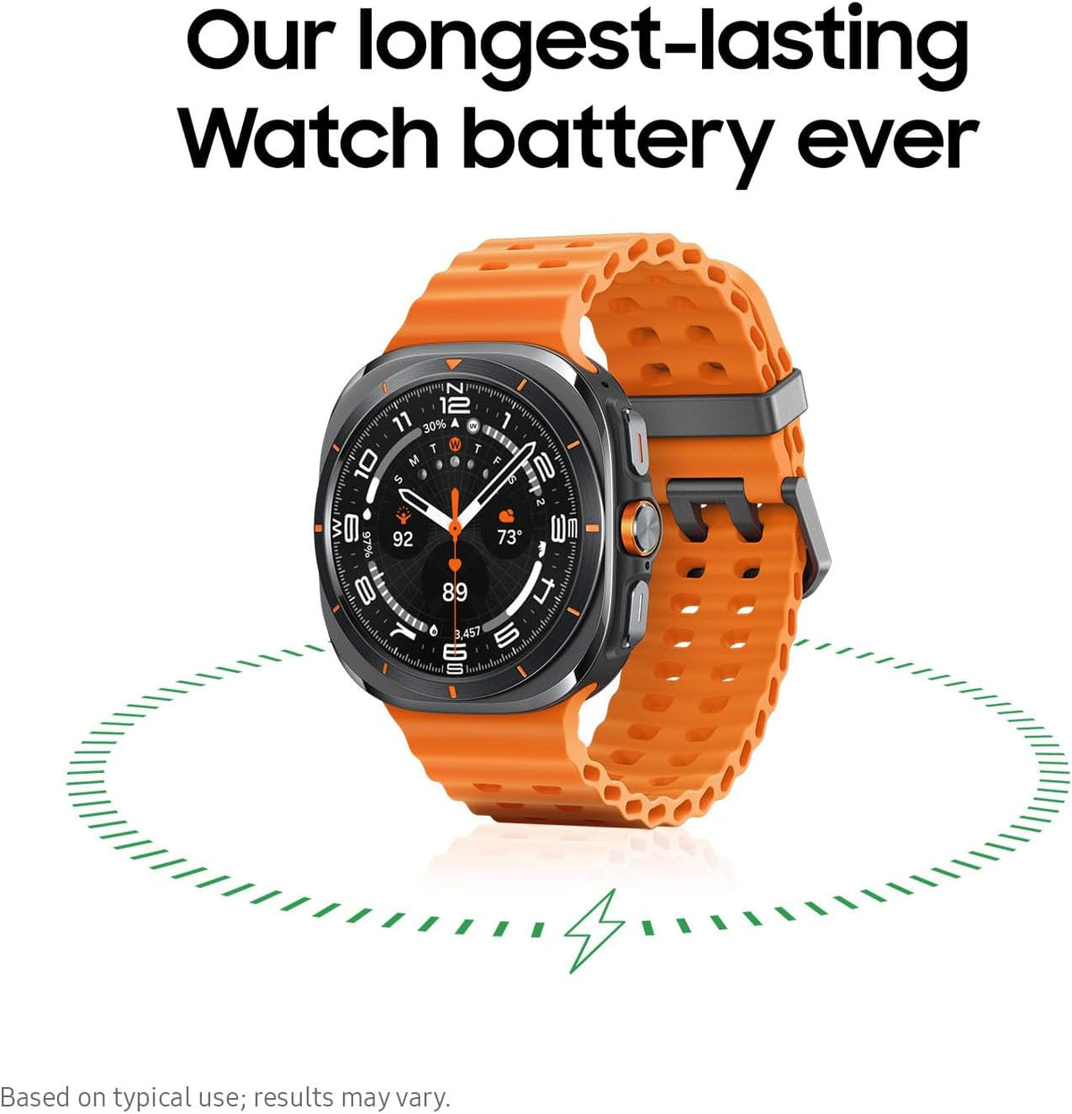 Présentation : Montre connectée Samsung Galaxy Watch Ultra (2025) 47 mm LTE, boîtier en titane, coaching du sommeil avancé, coaching de course, score d'énergie, suivi de la fréquence cardiaque, GPS, bleu titane, version américaine, garantie 2 ans