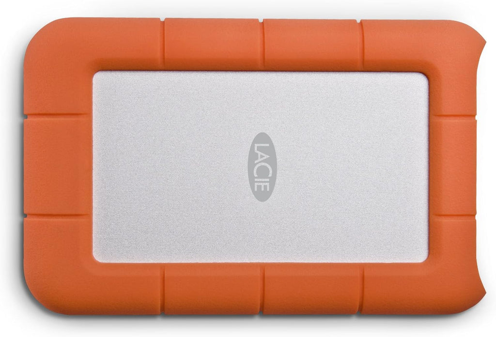 LaCie Rugged Mini, 2 To, 2,5 pouces, disque dur externe portable, pour PC, Mac, iPad et iPhone, service de récupération de données (LAC9000298) pratique