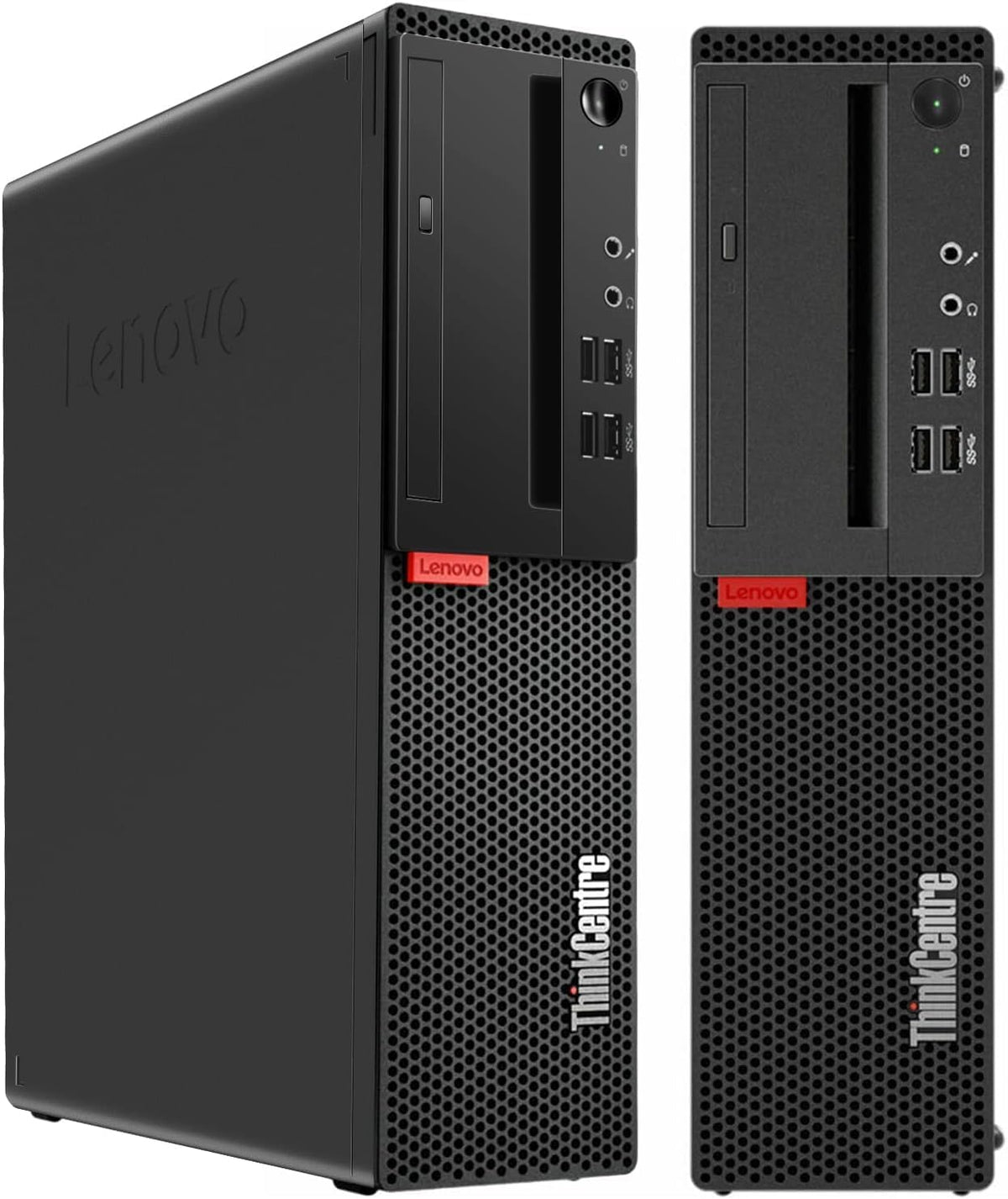 Ordinateur de bureau Lenovo ThinkCentre M710S SFF, processeur Intel Core de 6e génération à 3,70 GHz, 8 Go de RAM, SSD de 256 Go, carte graphique, clavier et souris, Wi-Fi, Bluetooth, Windows 11 Pro (reconditionné) – Modèle pratique