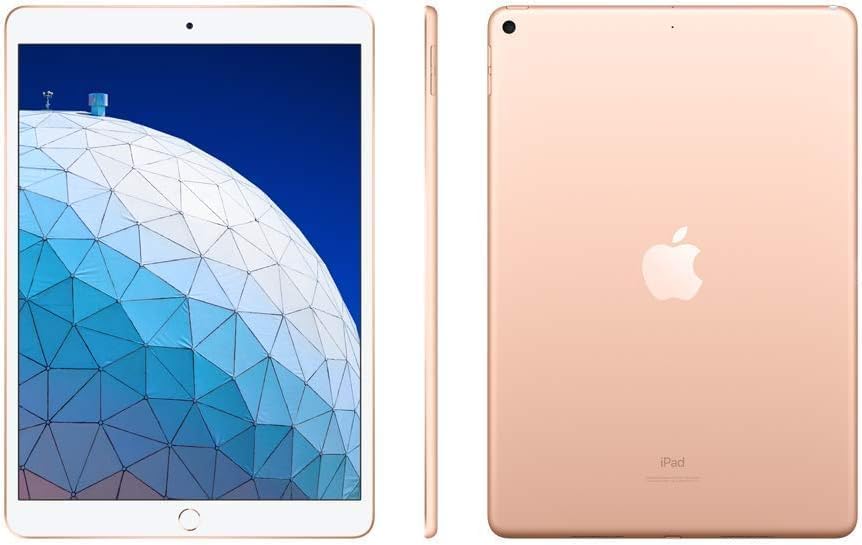 iPad Air 2019 d'Apple (10,5 pouces, Wi-Fi, 256 Go) - Or (Reconditionné) pratique