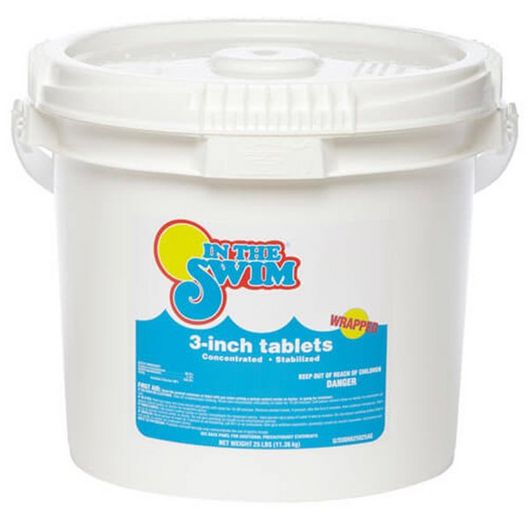 À LA nage – COMPRIMÉS DE CHLORE DE 7,6 CM – 11,3 kg pratique